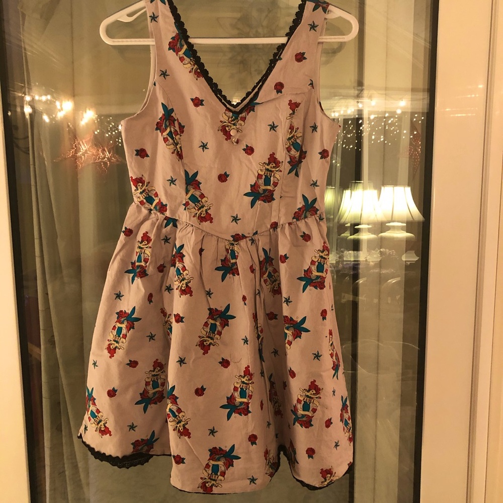 The Little Mermaid retro style dress